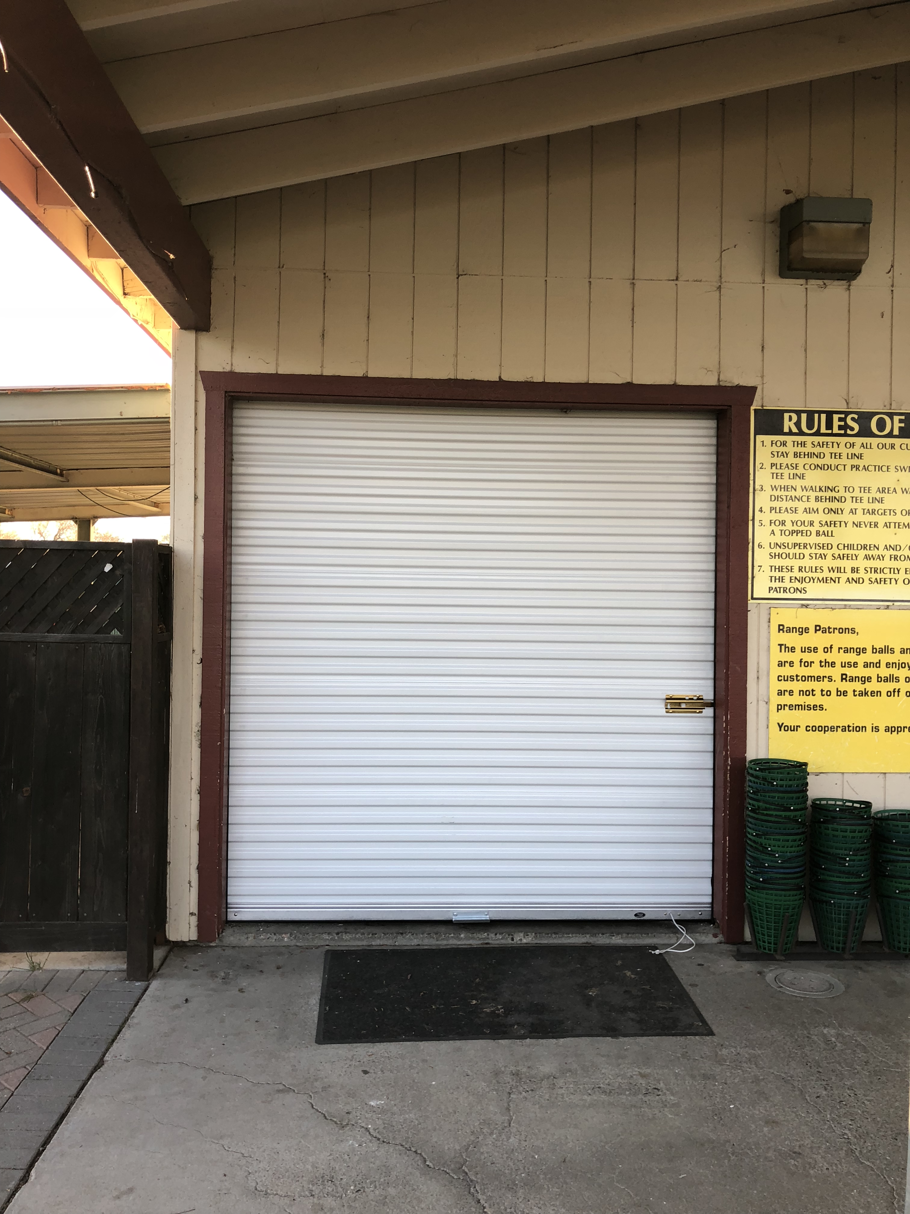 Commercial White Garage Door | Garage Door | Livermore CA | 925-557-5337