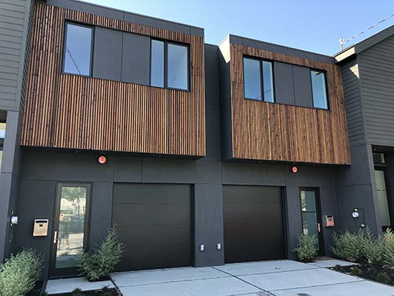 Modern Black Garage Doors by Eppler Garage Doors Livermore, CA